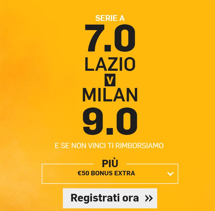 Lazio - Milan Bonus