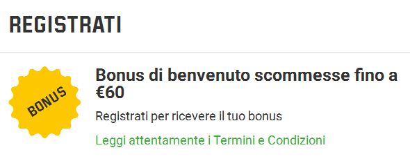 Bonus €60