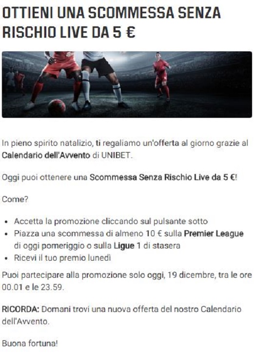 Scommessa senza rischio Scommessa senza rischio