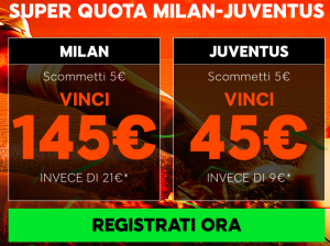 888 Sport Super Quota Milan-JUVE 300 HTTPS (cod 1654290)