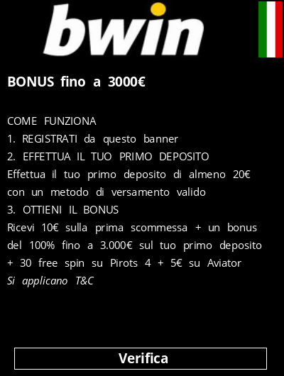 BONUS fino a 3000€