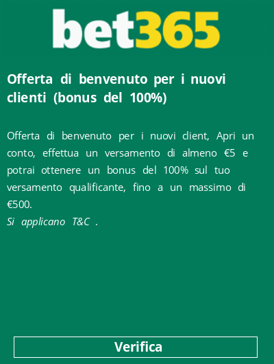  Offerta di benvenuto per i nuovi clienti (bonus del 100%)