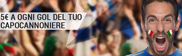 5€ per ogni gol!