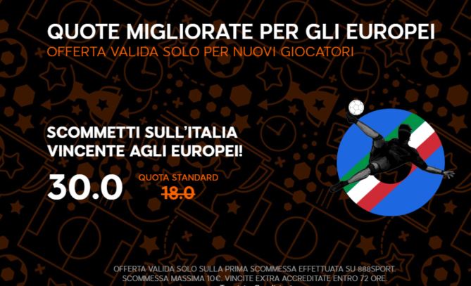 888SPORT promozione Italia