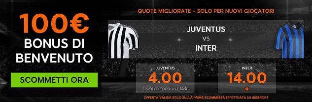 Juve Inter BONUS Juve Inter BONUS