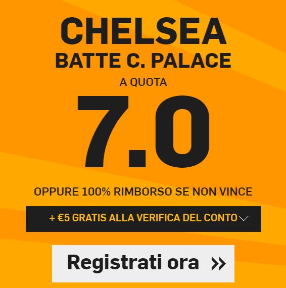 Chelsea a 7.00 Chelsea a 7.00