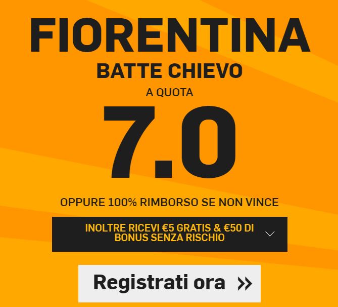 Fiorentina a 7.00
