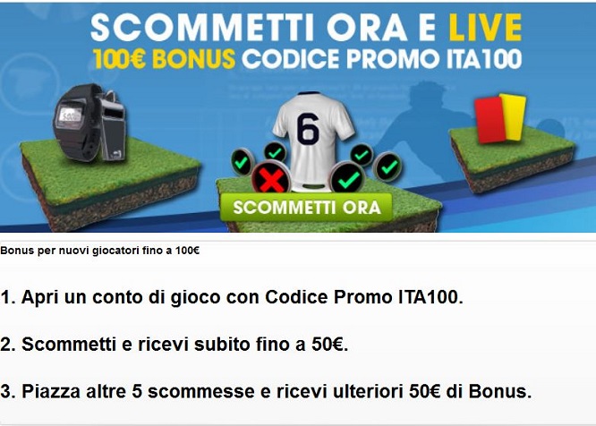 100€ Bonus 100€ Bonus