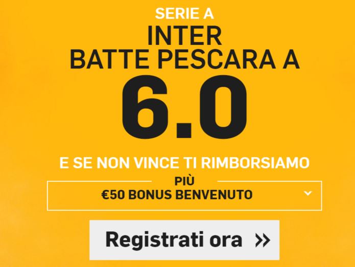 Inter vincente contro il Pescara