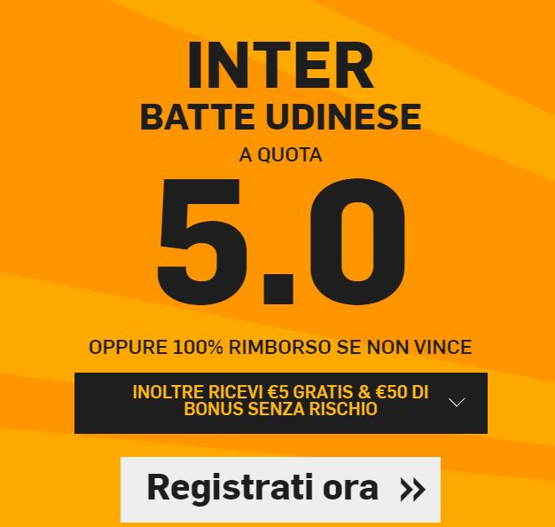 Inter - Udinese Betfair