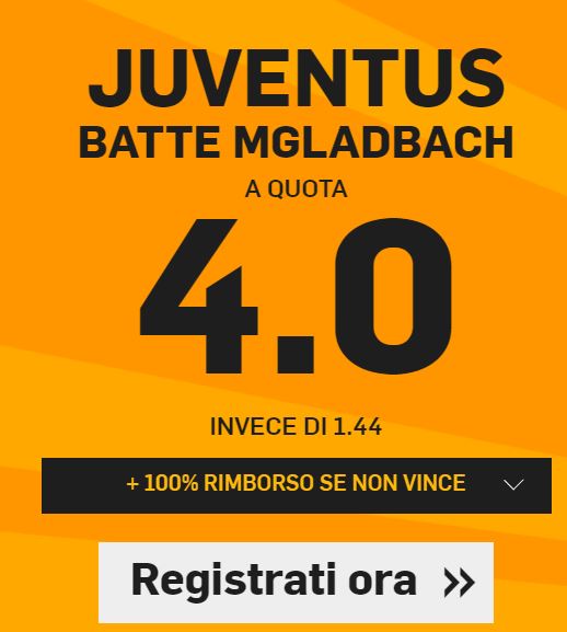 Juve a 4.00! Juve a 4.00!