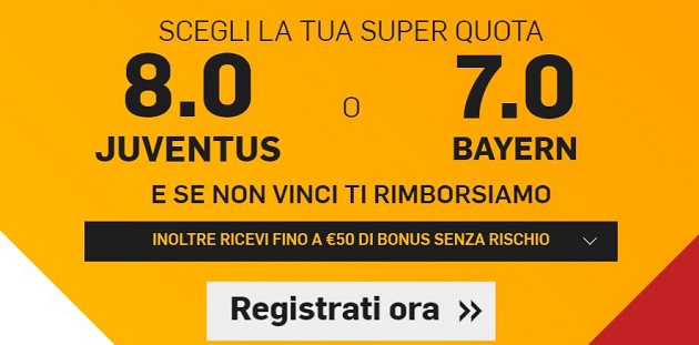 Juve - Bayern Super Quote