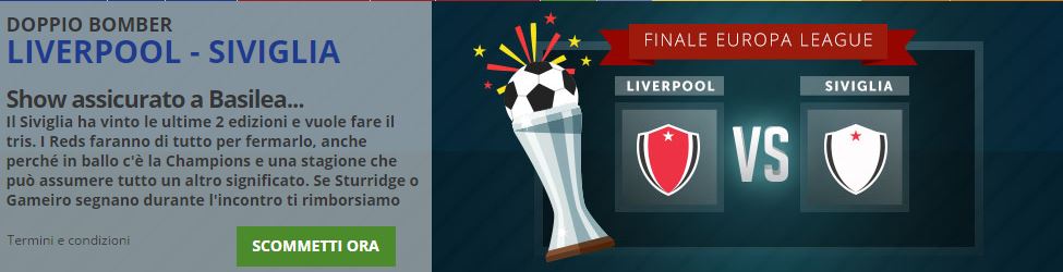 Liverpool - Siviglia Eurobet Liverpool - Siviglia Eurobet