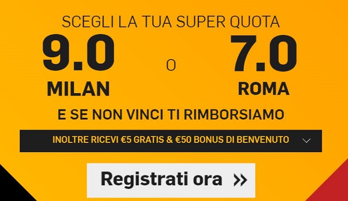 Milan - Roma Bonus