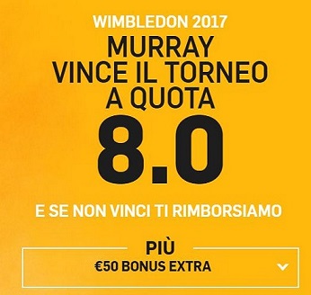 Bonus Wimbledon Murray