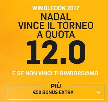 Bonus Wimbledon Nadal