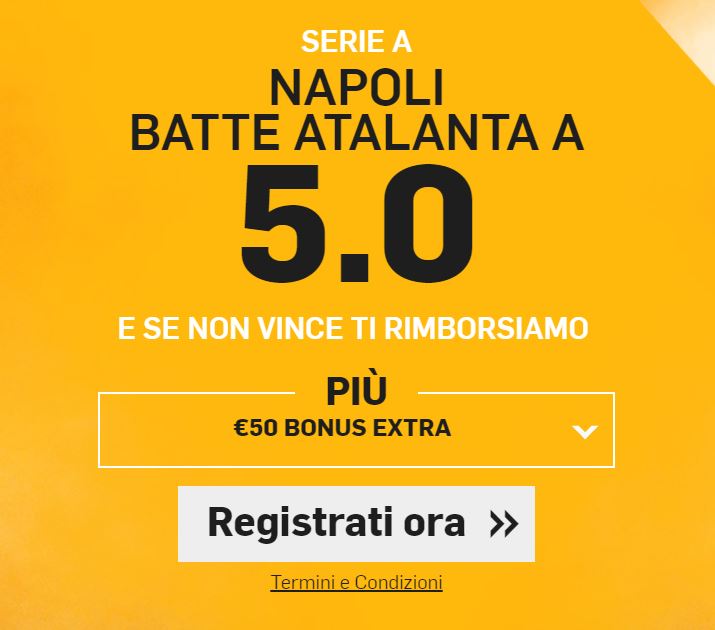 Napoli-Atalanta Bonus