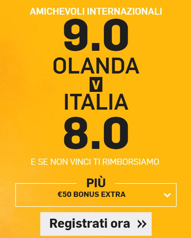 Olanda-Italia bonus