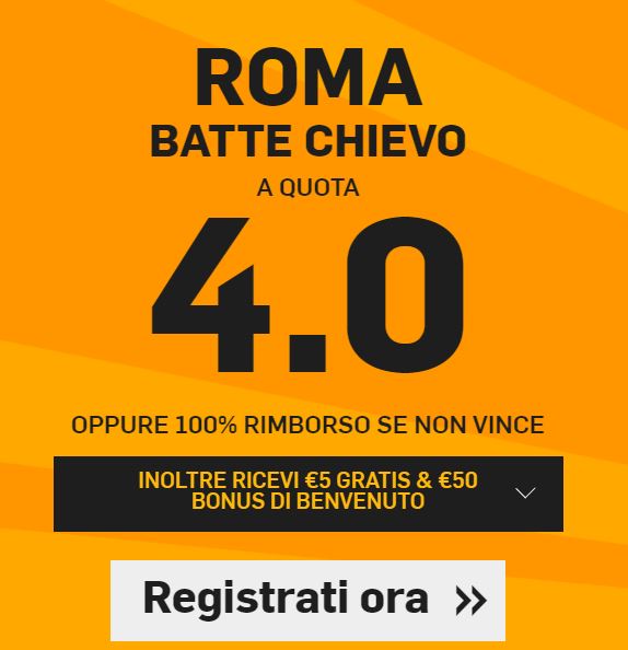 Roma - Chievo Betfair