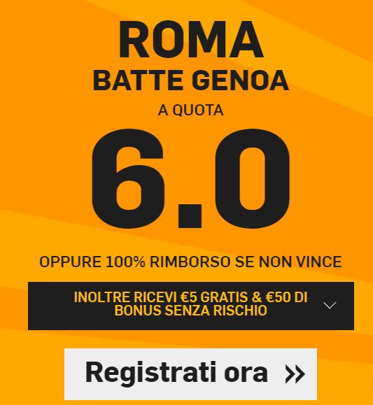 Roma batte Genoa a 6.0