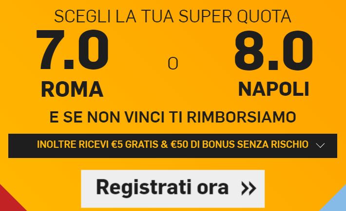 Roma - Napoli Bonus