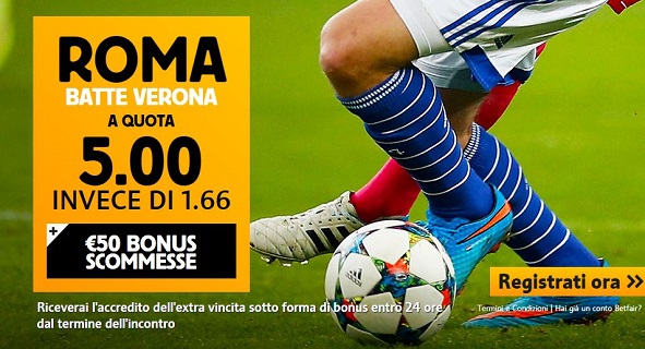 Roma a 5,00! Roma a 5,00!