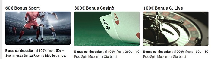 60€ Bonus Sport