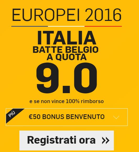Belgio - Italia bonus