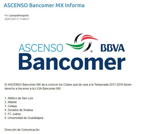 Ascenso