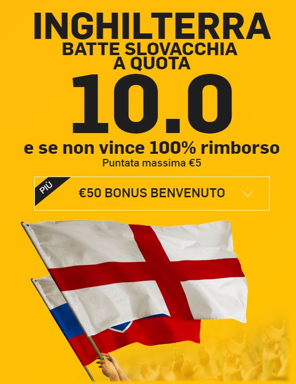 Inghilterra BONUS Inghilterra BONUS
