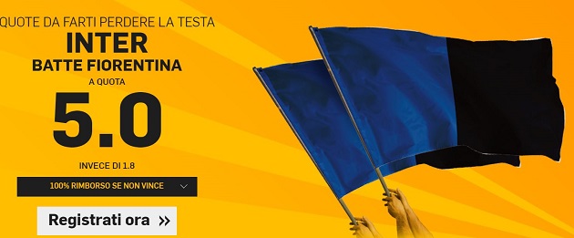 Inter - Fiorentina a 5.00