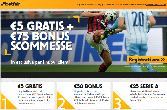 5€ Gratis 5€ Gratis