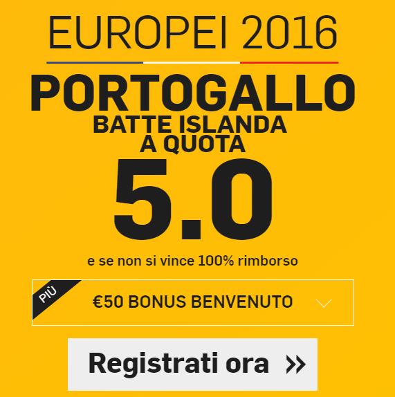 Portogallo batte Islanda a 5.0